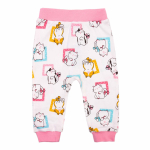 Штанишки детские, цвет белый/котята, р. 74 9927011 (BONITO)