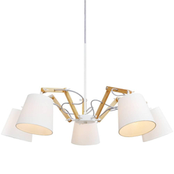 Люстра на штанге Arte Lamp A5700LM-5WH