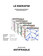 LE SSERAFIM - ANTIFRAGILE (Compact ver.)