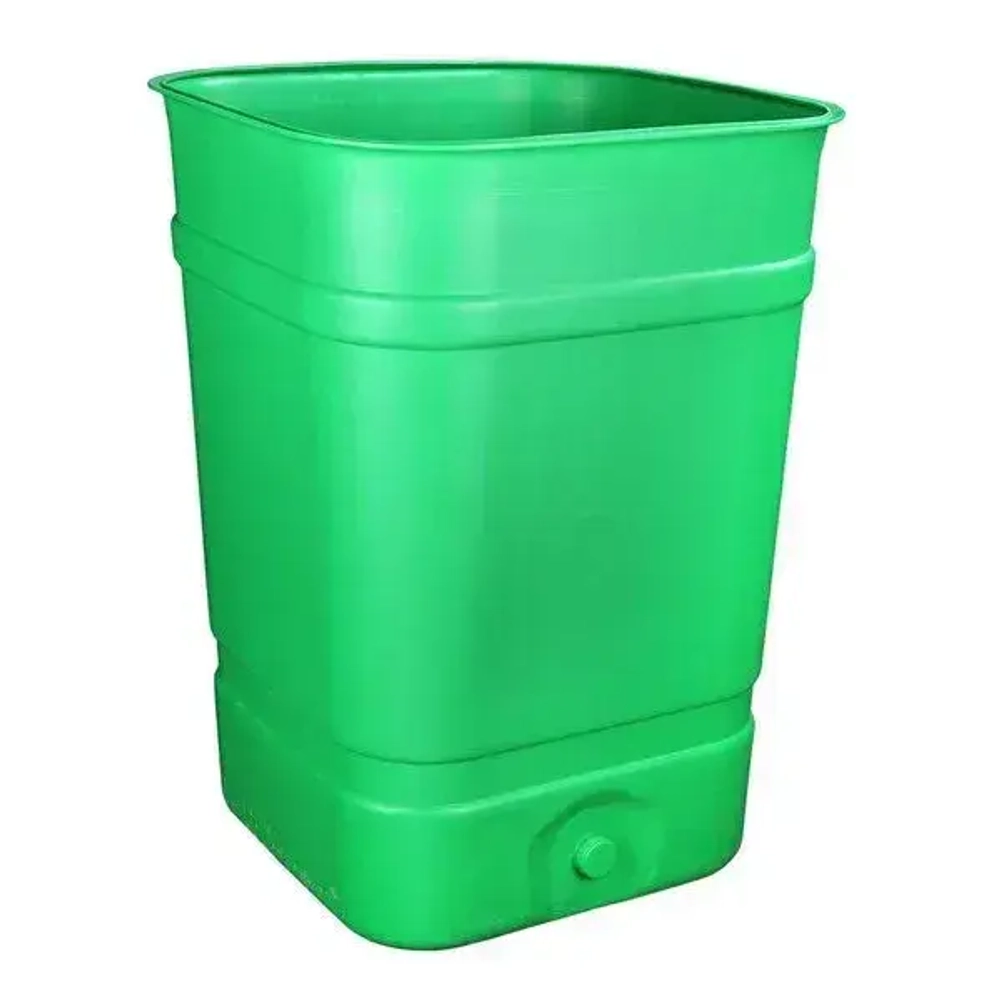 Бочка-бак без крышки 300л. (квадратный) (комплект 3 шт)