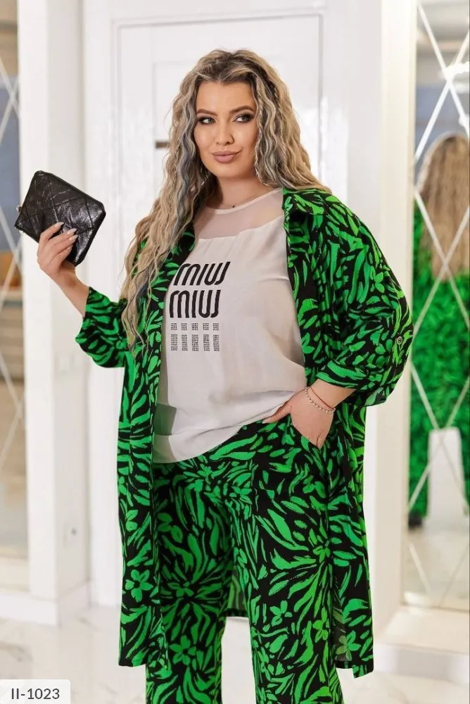 Костюм тройка II-1019 Фабрика Моды