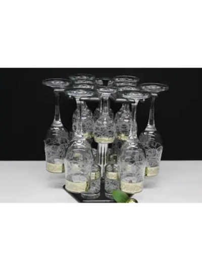 Барный набор 18 предметный с Бокалом