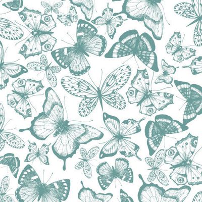 Бабочки (монохром)