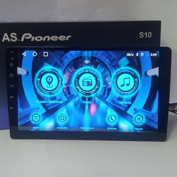 Автомагнитола 2DIN QLED9" Android 2+64GB As.Pioneer S10