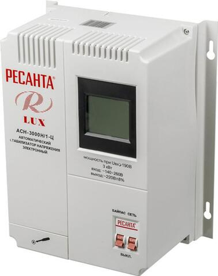 Стабилизатор напряжения Ресанта LUX АСН-3000Н/1-Ц