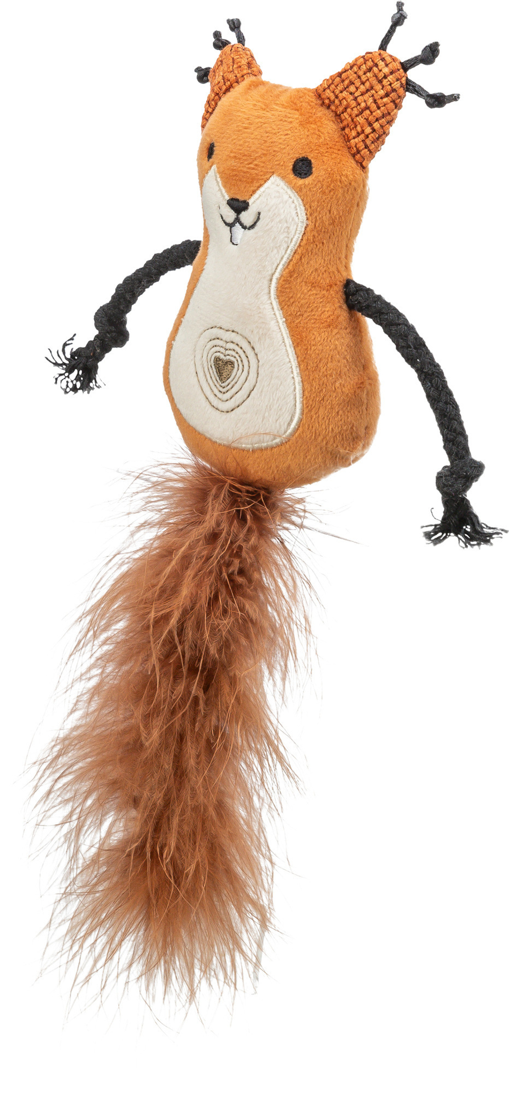 Игрушка для кошек "Белочка", 12 см, плюш, Trixie