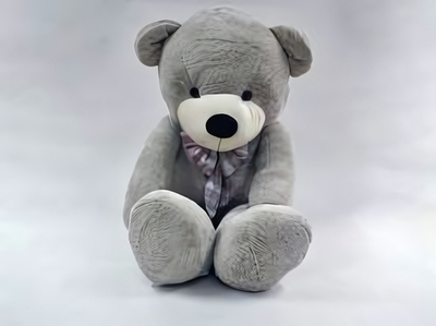 Медведь с клетчатым бантом 155см. 60x96x105см. (Hand)