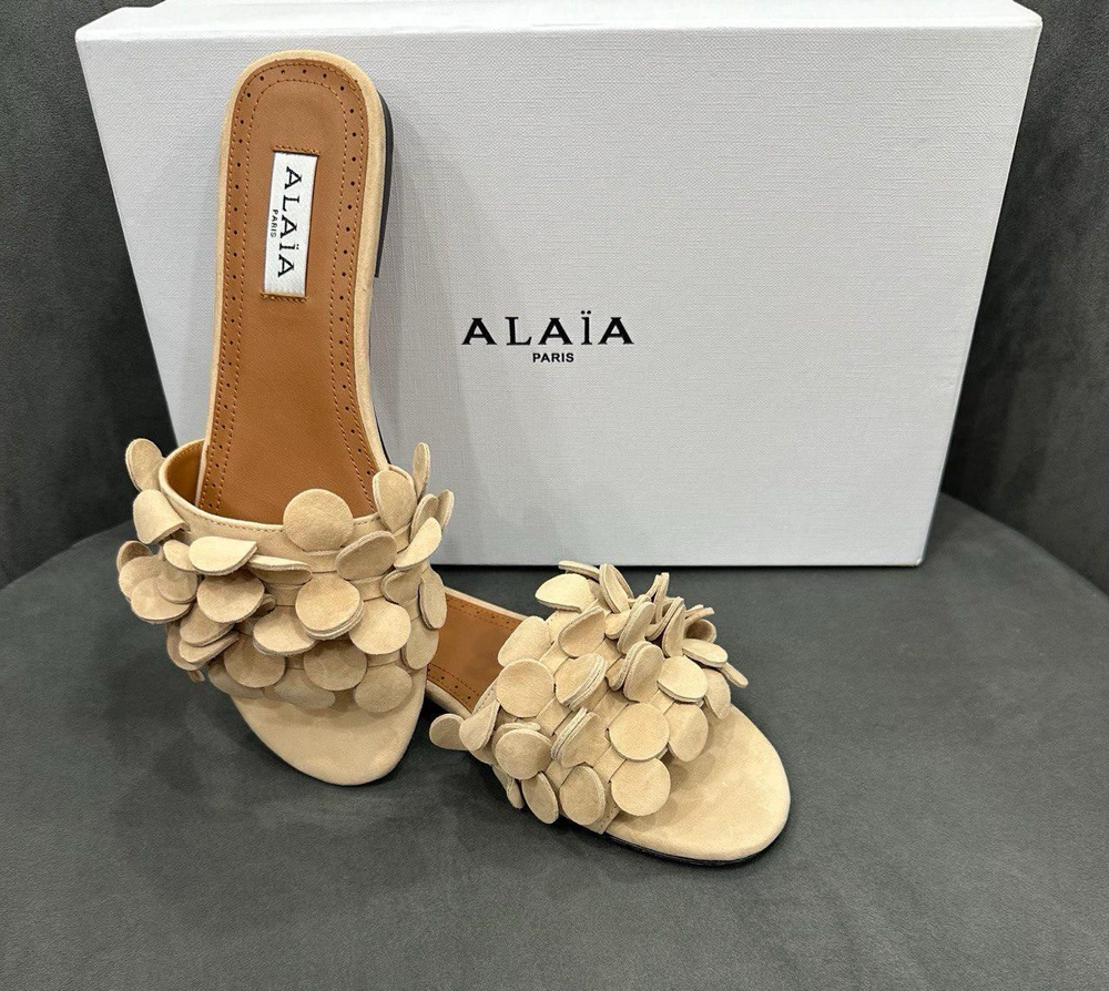 Шлепанцы Alaia
