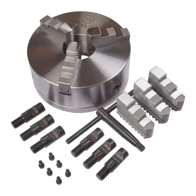 Токарный патрон К11-250/D8, посадка CAMLOCK конус 8, трехкулачковый, самоцентрирующийся