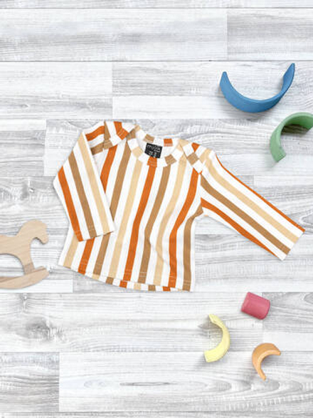 Футболка с длинным рукавом Mjölk Полоска