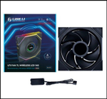Вентилятор для корпуса Lian Li UNI FAN TL WIRELESS LCD 140 REVERSE BLADE Black G99.14RTLLCD1W1B.00