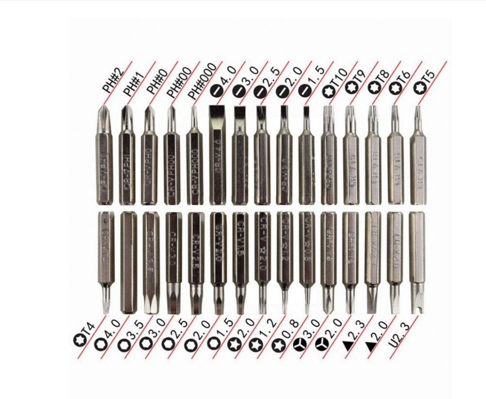 Набор отверток для точных работ Universal No.7389C (32в1)