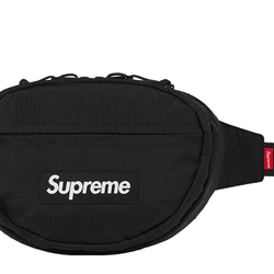 Supreme FW18 Fabric Sling Bag, Crossbody Bag, Fanny Pack Regular Unisex Black