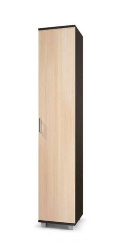 Пенал одностворчатый "Карина" К11 (венге/дуб млечный), ЛДСП, Модериум, г. Ижевск