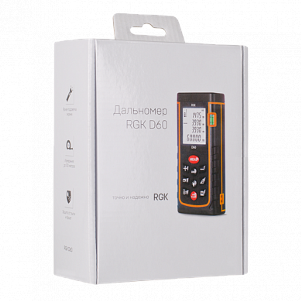 Лазерный дальномер RGK D60