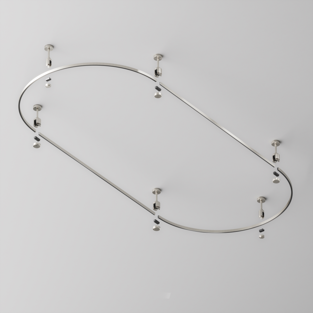 Шинопровод полукруг Maytoni FLARITY TRX154-SR-D800-PT, D800