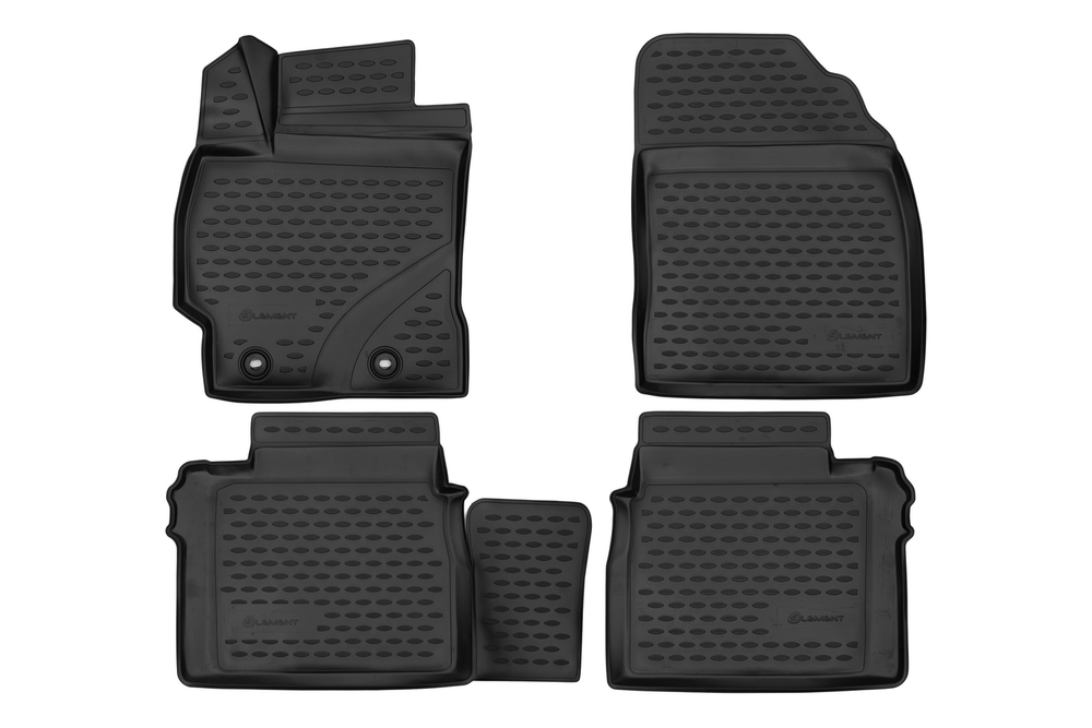 Коврики в салон для TOYOTA Corolla, 2013- 4 шт. (полиуретан) NLC.3D.48.68.210K