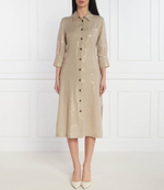 Льняное платье BALIA Marella SPORT - бежевый(13221114)