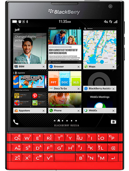 BlackBerry Passport LTE 4G Red красный