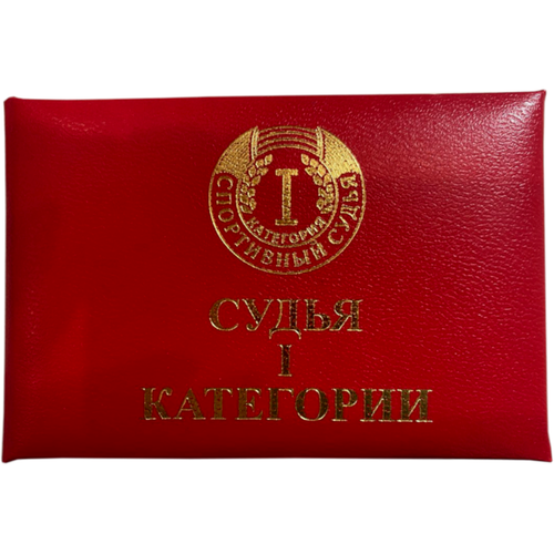 Удостоверение Судья I категории
