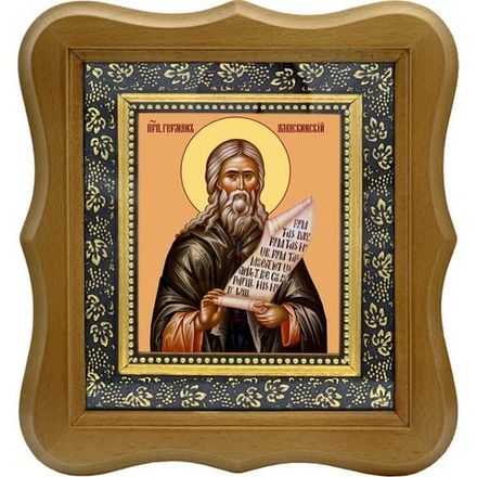 Герман Аляскинский Преподобный. Икона  на холсте.