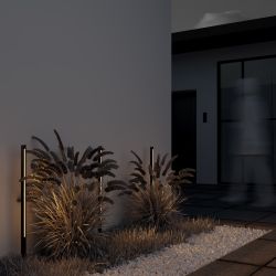 Уличный грунтовый светодиодный светильник Maytoni Pole O440FL-L12GF3K