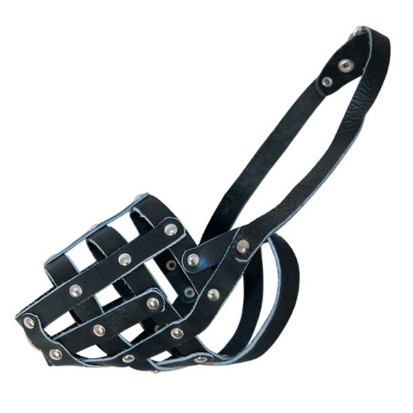 Намордник кожаный Gamma №3, 160*100*120мм