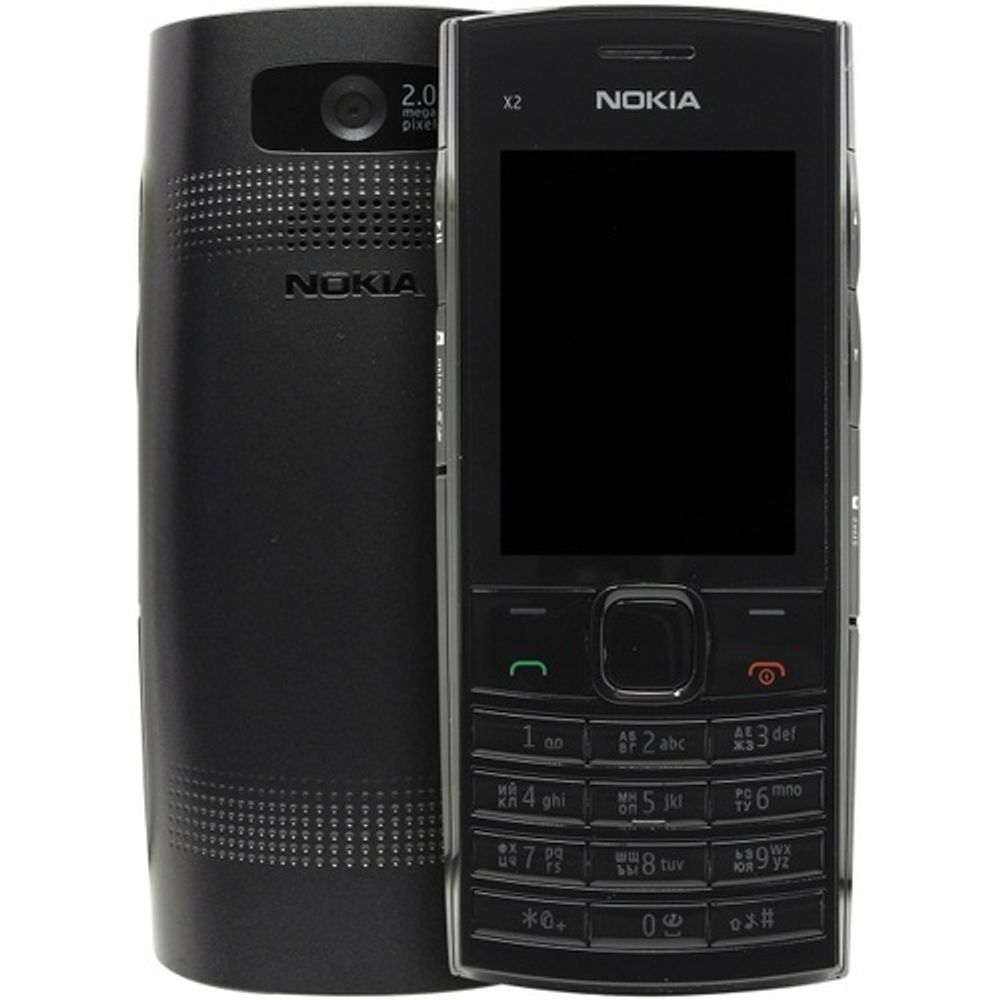 Мобильный телефон Nokia X2-02 Black