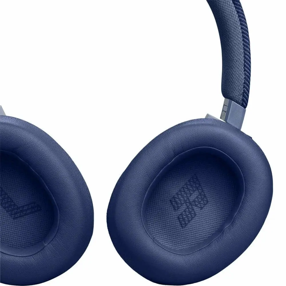 Беспроводные наушники JBL Live 770NC, mini 3.5 мм, Bluetooth, синий