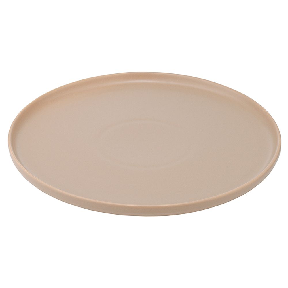 Набор из двух тарелок бежевого цвета из коллекции Essential, 25 см