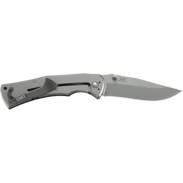 Складной нож CRKT 2085 XAN c клинком из стали 1.4116 Krupp (X50CrMoV15) рукоять G10 / карбон