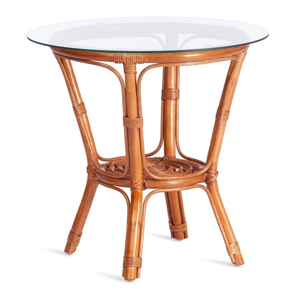 ТЕРРАСНЫЙ КОМПЛЕКТ " NEW BOGOTA " (2 кресла + стол) /с подушками/коричневый кокос