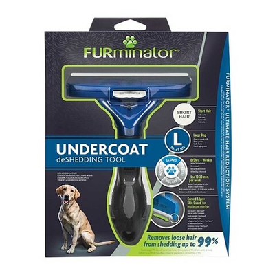 FURminator Dog L Short - фурминатор для крупных собак с короткой шерстью