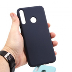 Панель Soft Touch для Huawei P40 Lite E/ Y7p , 007004-1 Темно-синий