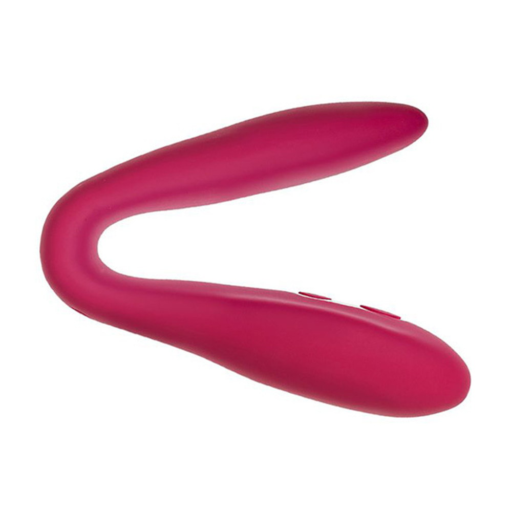 Бордовый многофункциональный вибратор 20см ToyFa L'eroina Caberna 561031