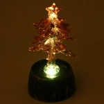 Фигурка с подсветкой «Елочка яркая красавица», 10 см