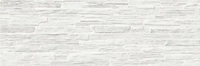 Настенная плитка ALMA Ceramica TWA11ROK017 Rocko 60x20 светло-серая глянцевая рельефная под бетон / цемент