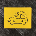 Машина с елкой №1