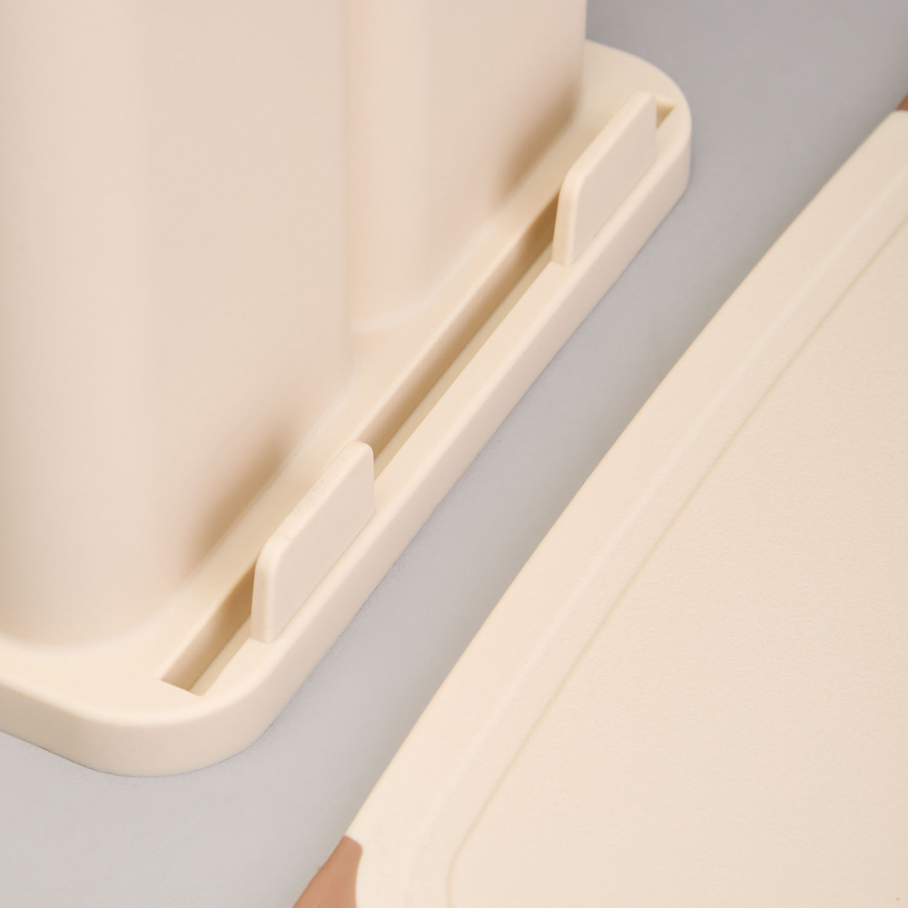 Набор кухонный: подставка для ножей, доска разделочная "Парижские коты"