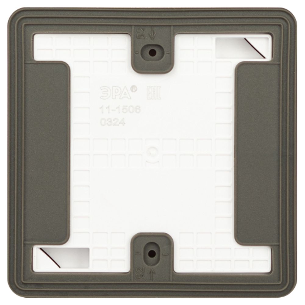 Переключатель ЭРА Эксперт 11-1506-01 двойной IP55 10АХ-250В ОУ белый