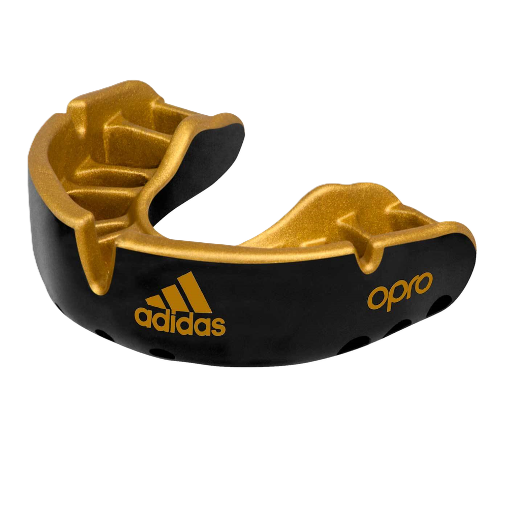 Капа одночелюстная Adidas Opro Gold Gen4 Self-Fit Mouthguard черная