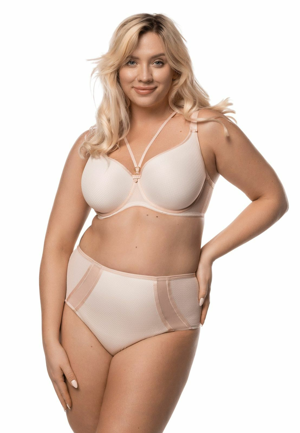 Бюстгальтер Juliana со съемными декоративными бретелями (Размер: 75I) (Цвет: кофейный)