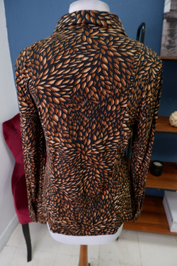 Блузка Enjoy с принтом 46 размер