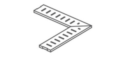 Спецэлемент SHALE SAND GRIGLIA ANGOLARE 2CM (Compl. 2pz)(SL02GGA6)
