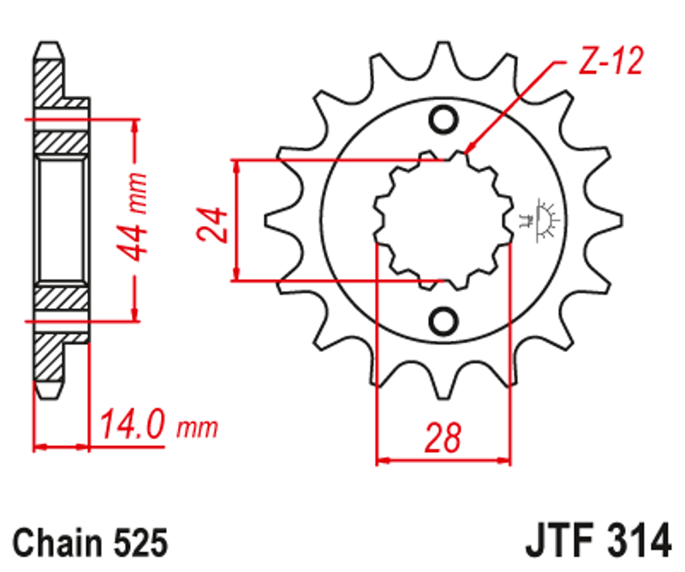 Звезда JTF314.17
