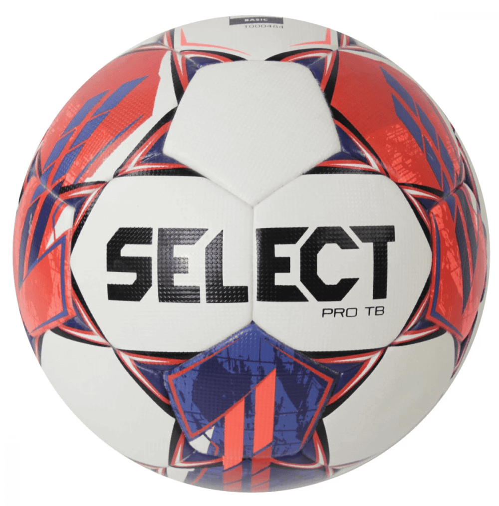 Мяч для футбола SELECT PRO TB (№5), бел/син/красн, модель №14