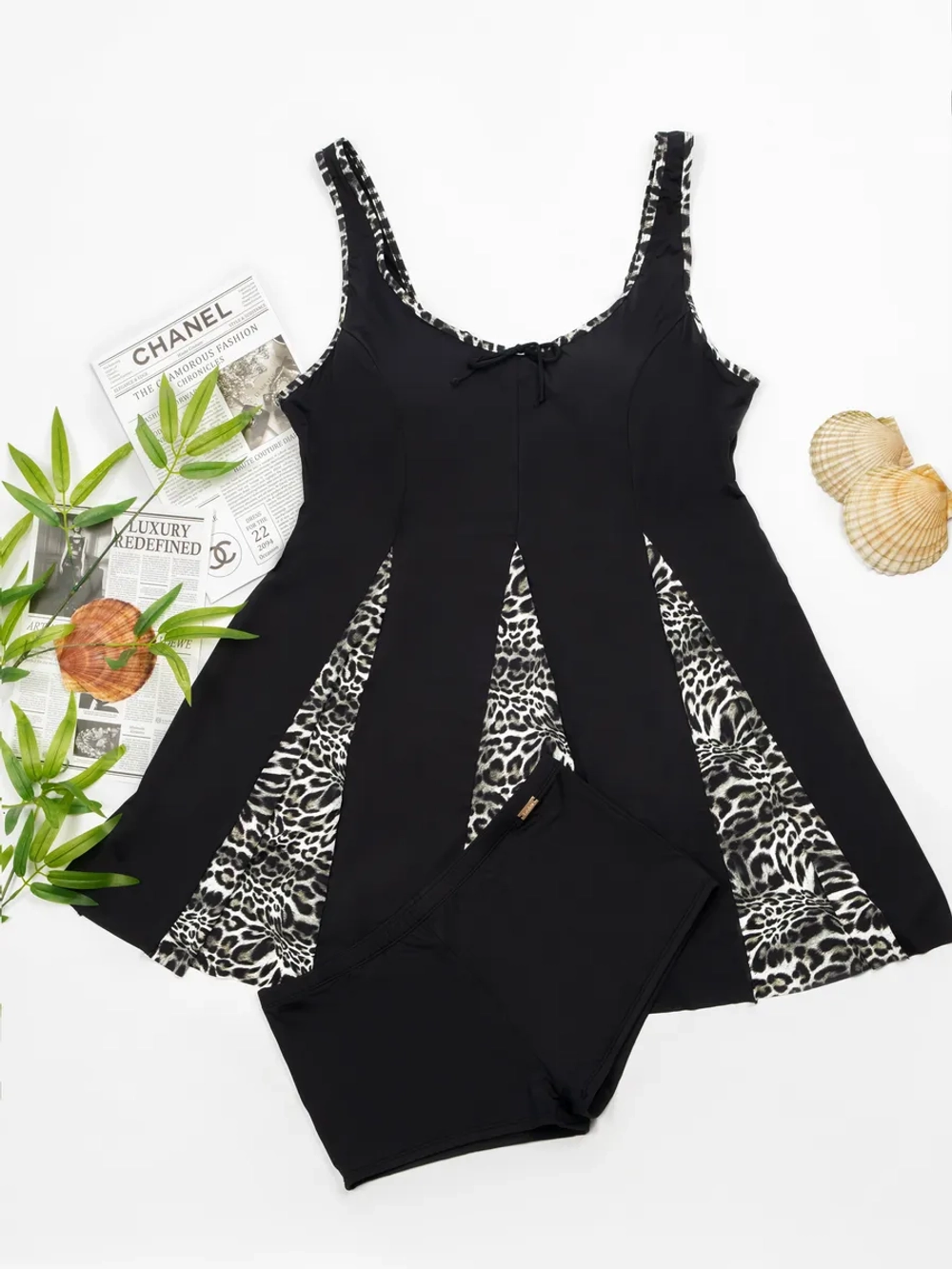 купальник слитный танкини больших размеров