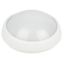 Светильник ЖКХ светодиодный ЭРА SPB-1-12-MWS (W) IP54 12Вт 960Лм 4000К D180 КРУГ с датчиком движения IK08 антивандальный