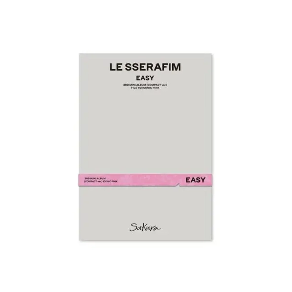 Альбом LE SSERAFIM - 3rd Mini Album EASY (Compact ver.)
