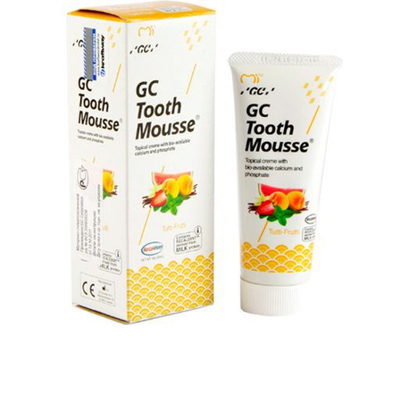 GC Tooth Mousse - аппликационный мусс для снижения чувствительности 40 г, Мультифрукт (100856)